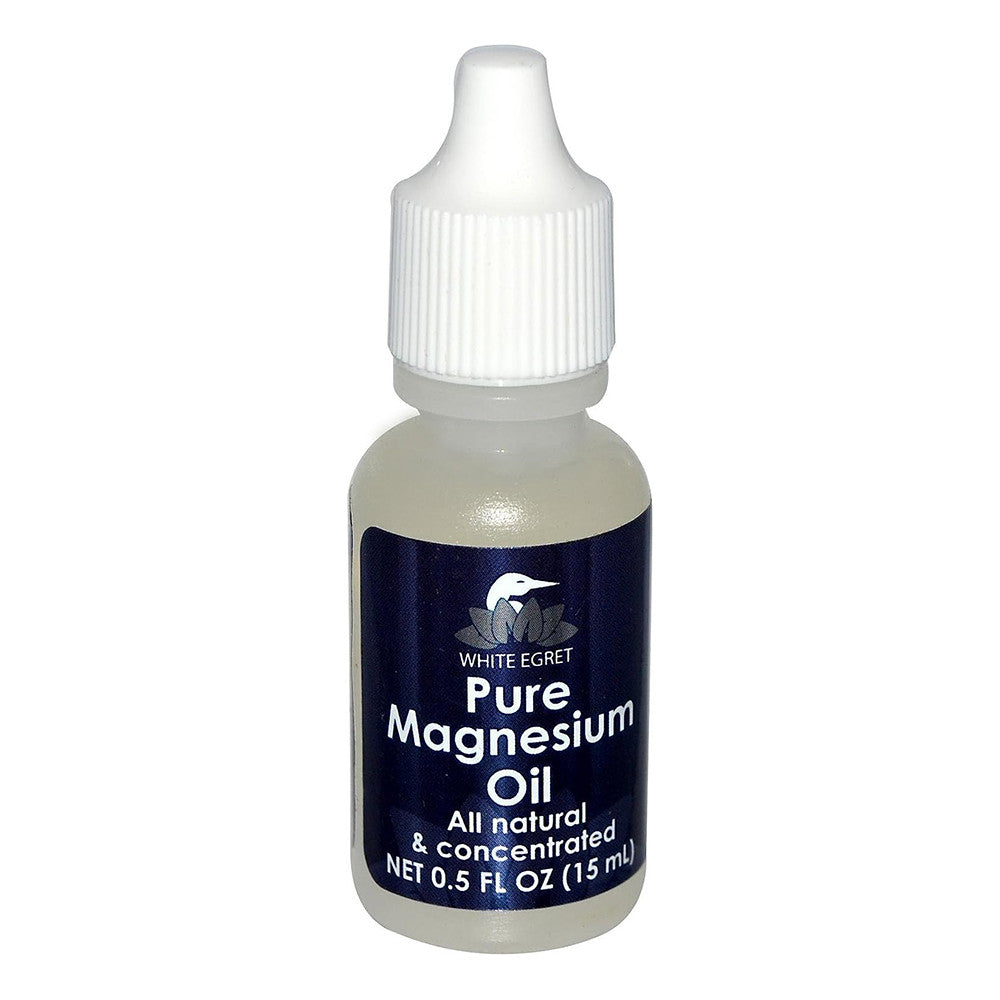 White Egret Pure Magnesium Oil, 0.5 Oz